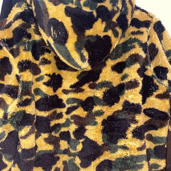 Bathing ape Sherpa hoodie - Picture 3 of 4